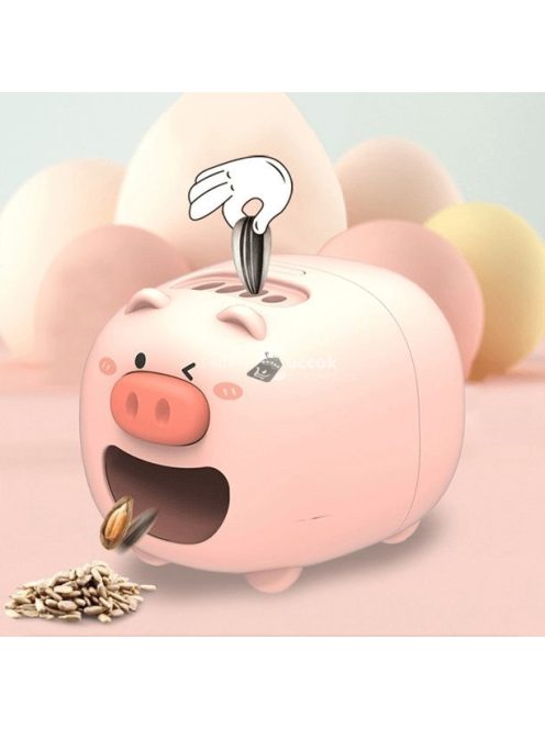 Maghámozó és magválogató malacka konyhai eszköz - praktikus magtisztító malac designnal