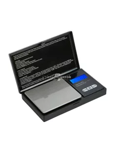   Digitális ékszermérleg, precíziós zsebmérleg ékszerekhez, fekete színben