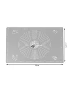 Tapadásmentes szilikon nyújtólap sütéshez és tésztakészítéshez (64 × 45 cm)