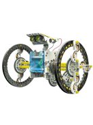 14 az 1-ben napelemes robot készlet oktatási és szórakoztató célokra