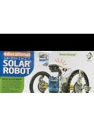 14 az 1-ben napelemes robot készlet oktatási és szórakoztató célokra