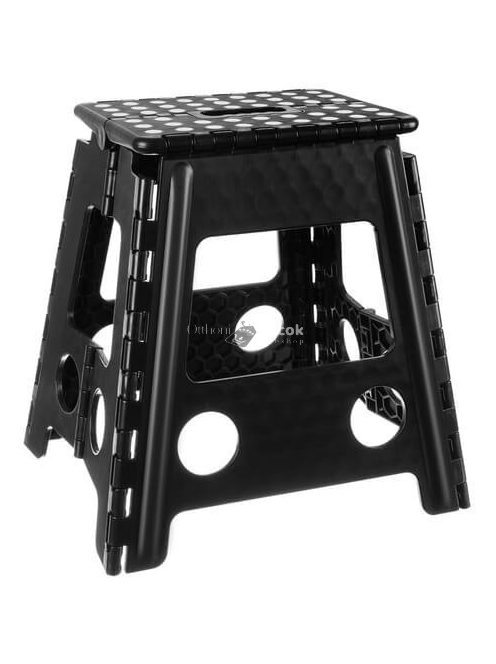 Összecsukható műanyag fellépő létra (Malatec) - könnyű és hordozható állvány otthoni használatra