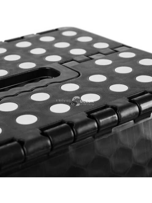 Összecsukható műanyag fellépő létra (Malatec) - könnyű és hordozható állvány otthoni használatra