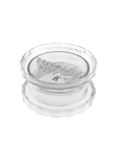   Átlátszó kézi fokhagyma daráló doboz - praktikus konyhai eszköz