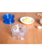 Átlátszó kézi fokhagyma daráló doboz - praktikus konyhai eszköz