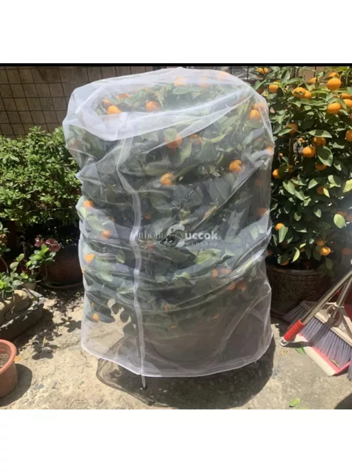 Kerti növénytakaró védőháló rovarok ellen, UV-álló és légáteresztő - 100 x 150 cm