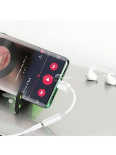   Telefon Type-C-ből Jack 3.5 mm-be való átalakító - Kompatibilis Audio Adapter zenehallgatáshoz és hívásokhoz