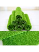 Valósághű műfű, dekoratív műgyep mintalap (15x15 cm)