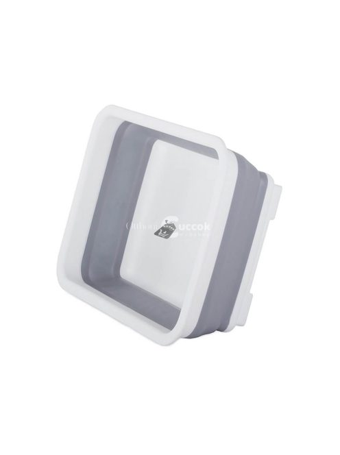 Összecsukható szilikon tároló edény (9 literes, kompakt konyhai eszköz)