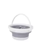 Összecsukható szilikon vödör (5 literes, kompakt tárolásra és könnyű hordozhatóságra)