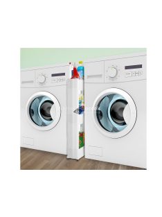   Keskeny gurulós tárolószekrény kerekeken (72×12,5×54,5 cm)