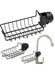   Mosogató rendszerező - Praktikus konyhai tároló eszköz mosogatószivacsok és tisztítószerek számára