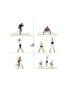 Koordinációs tréning létra (6 méteres) - Sportedzéshez és Gyakorláshoz Ideális