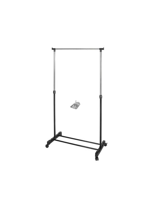 Mobilis ruhatartó állvány kerekekkel, állítható magasságú (93-160 cm)