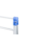 2 szintes összecsukható ruhaszárító állvány, helytakarékos és könnyen tárolható megoldás ruhaszárításhoz