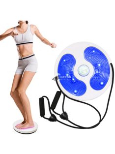   Twister Fitness Egyensúlyfejlesztő Korong Gumi Kötéllel - Kék Színben