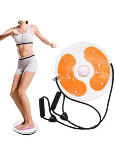   Twister Fitness Egyensúlyfejlesztő Korong Gumi Kötéllel - Kék Színben