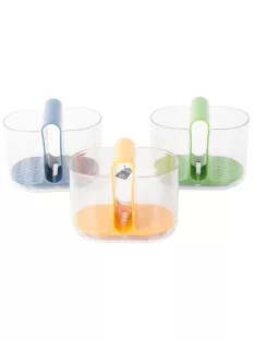   Kétrészes konyhai edényszárító és evőeszköz rendszerező állvány