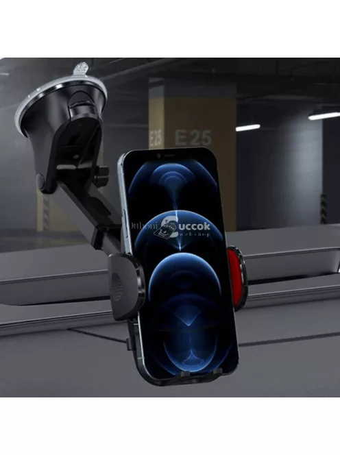 Autós telefontartó állvány, Xtrobb 20384 – Univerzális szélvédőre és műszerfalra szerelhető modell