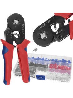   Krimpelő fogó érvéghüvely készlettel - precíziós szerszám elektromos csatlakozókhoz