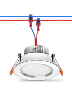   120 darabos T-típusú elektromos vezeték csatlakozó készlet, műanyag, többszínű kivitelben