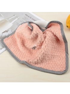   Rózsaszín mosható háztartási törlőkendő - újrafelhasználható és környezetbarát tisztítókendő