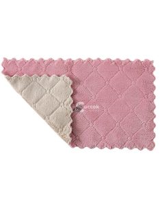   Rózsaszín mosható háztartási törlőkendő - újrafelhasználható és környezetbarát tisztítókendő