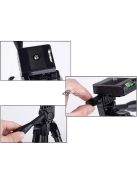Bluetooth távirányítós tripod, 3 méretre állítható, fotózáshoz és videózáshoz