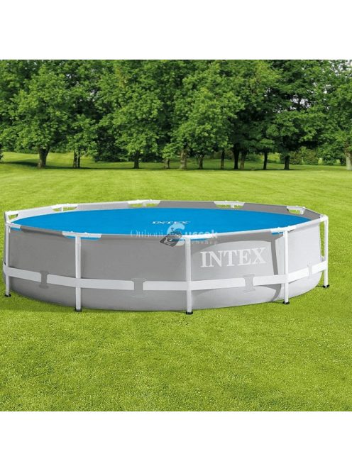 Intex - Kerek, vízhatlan medencefedő 2,44 m méretben, kültéri medencékhez