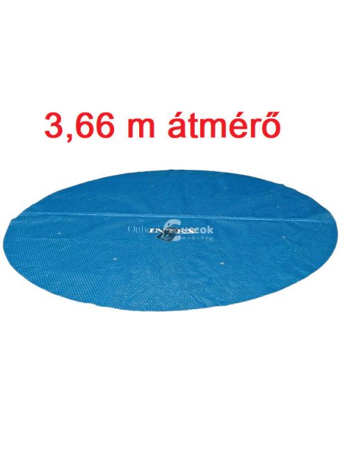 Intex - Kerek, vízhatlan medencefedő 2,44 m méretben, kültéri medencékhez