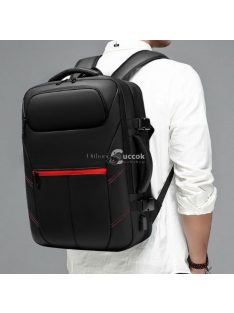   OZUKO 2 az 1-ben utazó hátizsák és bőrönd kombináció, sokoldalú tárolási lehetőséggel