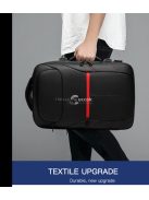 OZUKO 2 az 1-ben utazó hátizsák és bőrönd kombináció, sokoldalú tárolási lehetőséggel