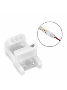   RGB LED szalag kapcsoló szett, többféle pin konfigurációval (2/3/4 pin, 8/10 mm) és 2 pin 8 mm opcióval