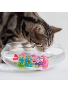   Elemes mini úszó halacska játék gyerekeknek fürdőkádba vagy medencébe