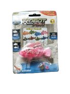 Elemes mini úszó halacska játék gyerekeknek fürdőkádba vagy medencébe