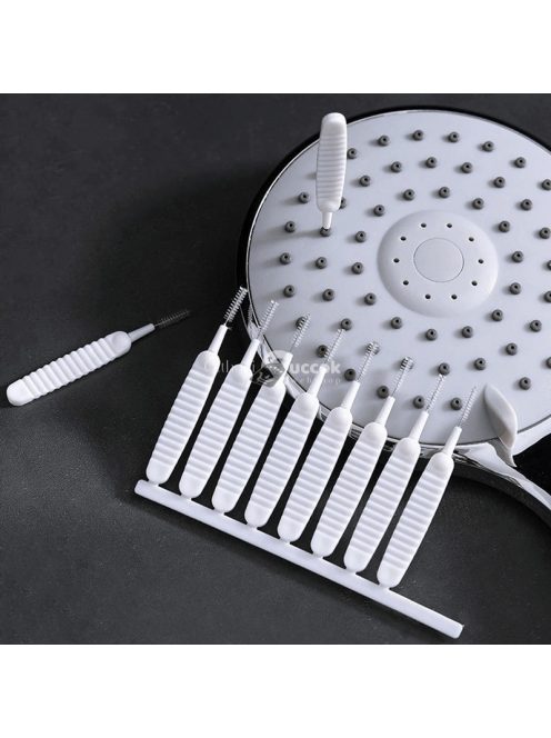 Zuhanyrózsa és zuhanyfej tisztító készlet, 10 db - hatékony tisztítás és karbantartás