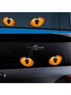   Macskaszem fényvisszaverő autós matrica biztonsági jelzéshez