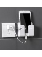 Falra szerelhető távirányító és telefontartó készlet, 4 darabos csomag
