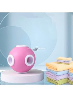   Rózsaszín kisállatszőr eltávolító golyó mosógépbe, hatékony szőrszűrő mosási segédeszköz