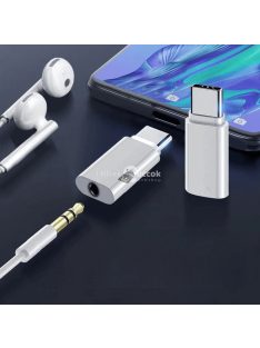   USB C - Jack 3.5 mm Audio Átalakító Adapter Kompatibilis Okostelefonokhoz és Táblagépekhez