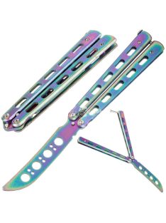   Színátmenetes Gyakorló Pillangókés - Biztonságos Edző Kés Trükkökhöz