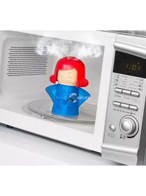 InnovaGoods Mikrohullámú Sütő Tisztító Eszköz - Hatékony Zsíroldás és Szagtalanítás