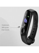 M3 okoskarkötő fitneszkövető és aktivitásmérő eszköz