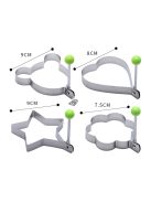 Tükörtojás sütőforma - Ideális konyhai eszköz tökéletes tükörtojások készítéséhez