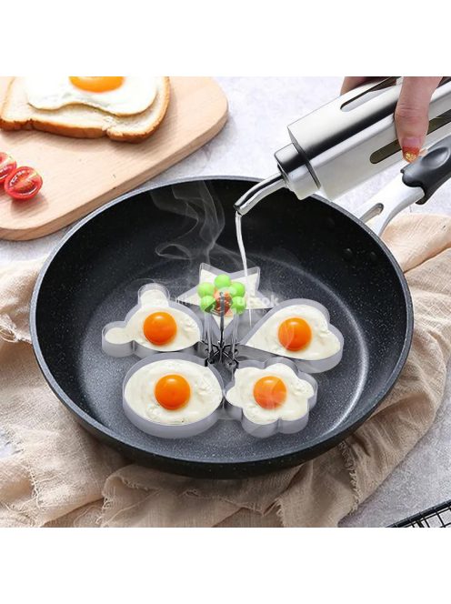 Tükörtojás sütőforma - Ideális konyhai eszköz tökéletes tükörtojások készítéséhez