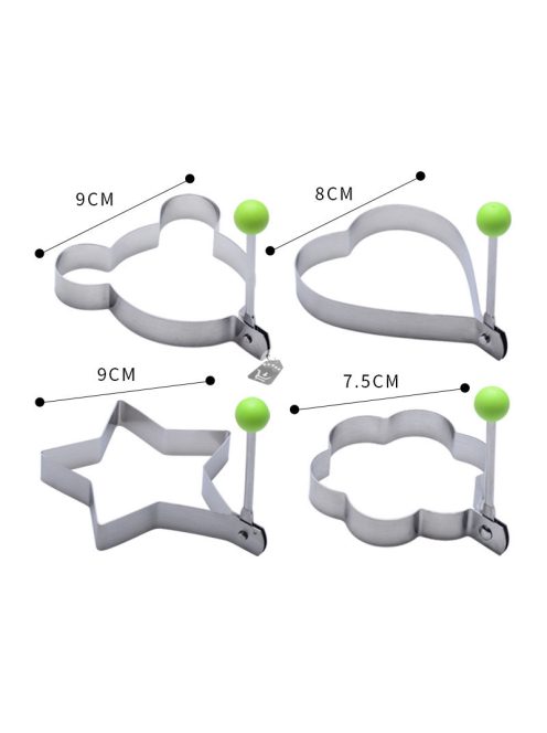 Tükörtojás sütőforma - Ideális konyhai eszköz tökéletes tükörtojások készítéséhez