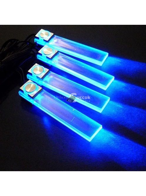 Autós szivargyújtóról működő kék belső LED világítás