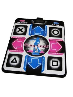   Táncszőnyeg, USB-s játékszőnyeg számítógépes és konzolos játékokhoz, interaktív szórakozásra