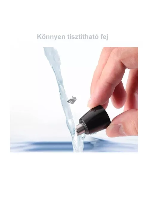 Elektromos orrszőr- és fülszőrvágó trimmelő készülék