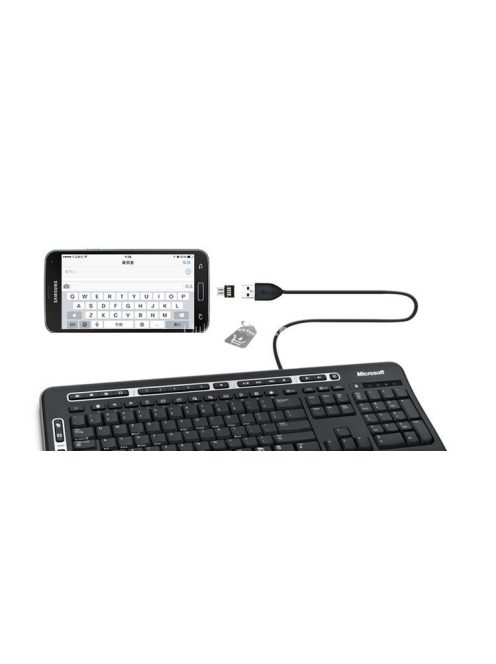 USB OTG adapter Android okostelefonok és táblagépek csatlakoztatásához